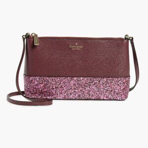NEW Kate Spade New York Flash Crossbody Bag in Dark Purple